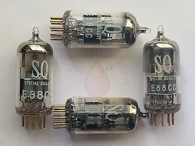 Philips Miniwatt SQ E88CC 6922 Matched Quad - Holland 1968/69 - NOS • $464