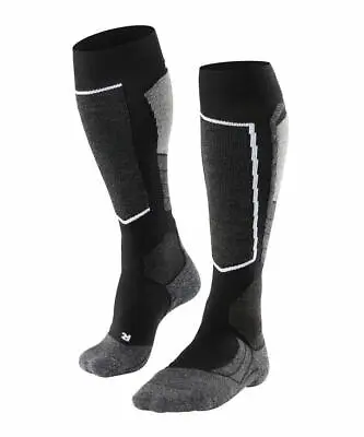 Falke Ski Socks SK2 Medium Volume Mens In Black • £27.20