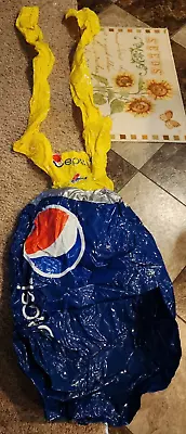 Super Rare Vintage Pepsi Inflatable NFL Football Goalposts Field Blue Can • $101.15