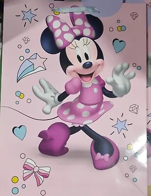 Disney Minnie Mouse Gift Bag Large • £4.90