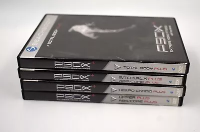 Set Of 4 P90x Plus Extreme Home Fitness Dvd Sets - Tony Horton - Beachbody • $0.99