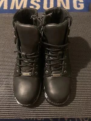Womens Leila Fxrg Waterproof Leather Harley Davidson Boots Size 11m Us • $70