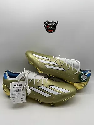Adidas X Speedportal Leyenda.1 FG MESSI World Cup 2022 Cleats Soccer HP9138 12.5 • $1847.99