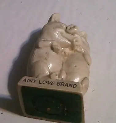 Russ & Wallace Berrie Figurine Ain't Love Grand Vintage Sillisculpt • $9.98