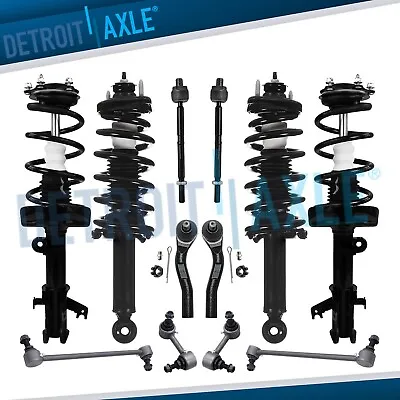 Front & Rear Strut W/Coil Spring + Sway Bars + Tie Rods For 2012-2014 Honda CR-V • $301.74