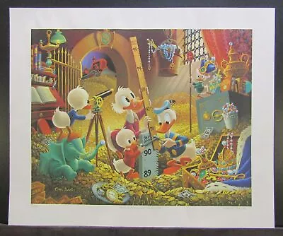 An Embarrassment Of Riches Lithograph By Carl Barks • $1320