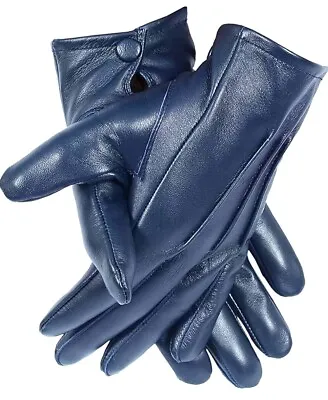 Men's Leather Dress Gloves Driving Gloves Made With Genuine Sheep Skin Leather • $17.99