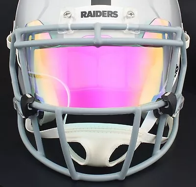 LAS VEGAS RAIDERS NFL Football Helmet Visor REVO PRISMATIC Color-Shift • $39.99