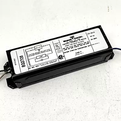 Valmont Electric 8G3706 Fluorescent 120V Ballast (1-Lamp) F40T12 F30T12 • $39.99