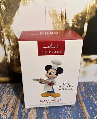 Hallmark Ornament Disney Baker All About Mickey Mouse #2 Series Figure NEW • $14.49