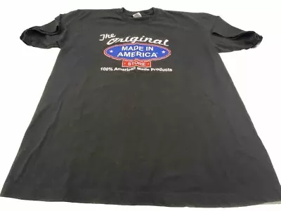 The Original Made In America Store Bayside Mens T Shirt Black  Size Extra Large • $9.99