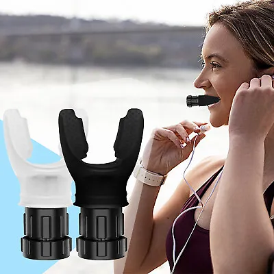 Breathing Trainer Exercise Lung Face Mouthpiece Respirator Fitness Equipment • $12.99