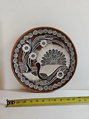 Mexican MCM Painted Platter Pottery • $19.99