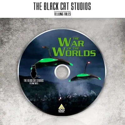 The War Of The Worlds - Classic Scifi Movie - DVD - In COLOUR • £4.99
