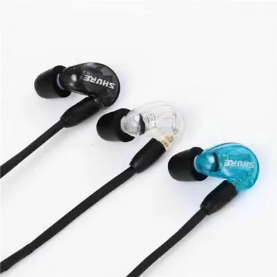 SHURE SE215 Earphones In-ear Bass Sound Isolating MMCX Cable CLEAR 3 Colors • $59.99