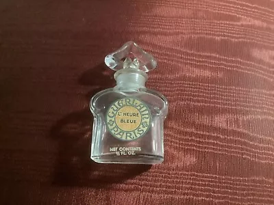 Vintage GUERLAIN Perfume Bottle…L’Heure Bleue…2/3 Oz. • $22.99