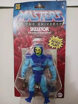 Masters Of The Universe Retro Skeletor Play MOTU Mattel New For 20 • $12.50