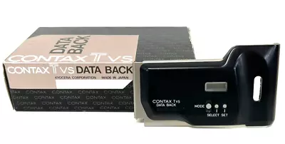 【 Near MINT W/box 】CONTAX TVS Data Back Panel From JAPAN #559 • $202.50