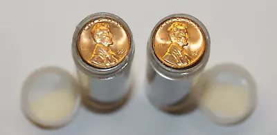 1959 P & D Lincoln Memorial Penny Roll UNCIRCULATED BU UNC 100 Cents #0144 • $8.99