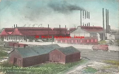 OH Ellwood City Ohio National Tube Works Factory 1912 PM • $7.99