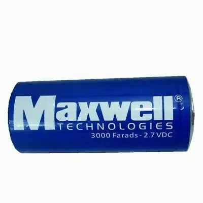 Super Capacitor Maxwell Farad Capacitor 2.7V 3000F Multipurpose Recharge Battery • $68.95