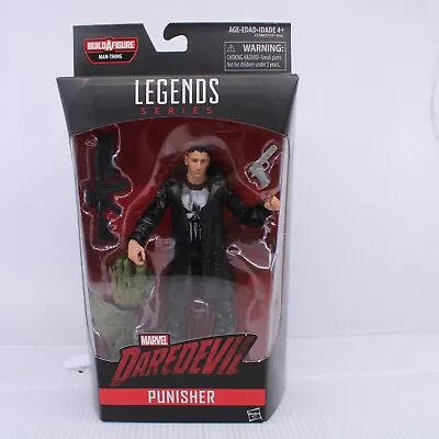 E4 Marvel Legends Build A BAF Action Figure Punisher Man-Thing Daredevil Series • $59.95