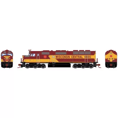 Athearn ATH15295 F45 Wisconsin Central #6655 Locomotive N Scale • $127.48