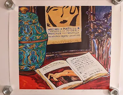 Homage To Matisse By Michele Kennedy Signed Numbered Print 1111 Of 1500 • $49.97