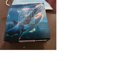 $265 • Buy Royal Australian Mint 2022 $5 Great White Shark 1oz Coloured Silver Proof Coin  