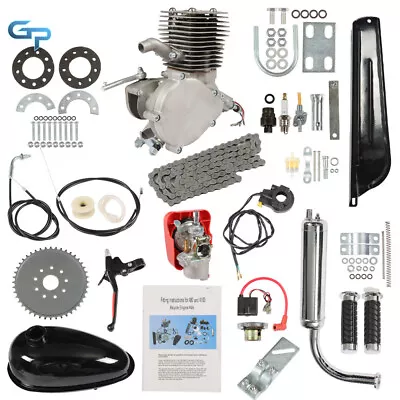 100cc 2-Stroke Bicycle Motor Kit Bike Motorized Petrol Gas Engine Full Set NEW • $116