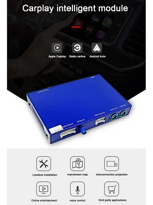 Wireless Carplay Android Auto Decoder Fr Citroen C4 SMEG Picasso DS4 DS3 308 508 • £187.99