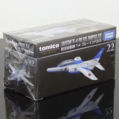 UK Stock - Tomica Premium 22 Kawasaki JASDF T-4 Blue Impulse Jet Trainer SEALED • £13
