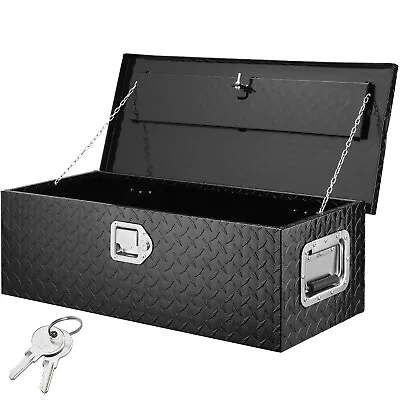 VEVOR 30  Aluminum Heavy Duty Tool Box For Pickup ATV Truck Bed Trailer Storage • $78.99