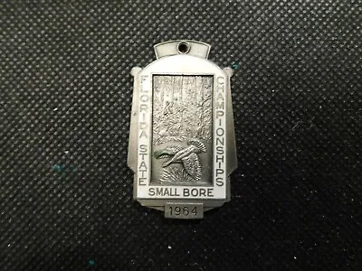 $35.39 • Buy 1964 FLORIDA STATE SMALL BORE CHAMPIONSHIPS FIREARMS AWARD MEDAL!   E1349DHQ