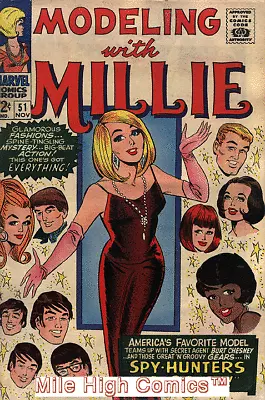 MODELING WITH MILLIE #51 Very Good Comics Book • $67.50