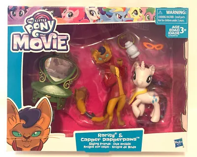 My Little Pony: The Movie Rarity & Capper Dapperpaws Styling Friends Set ~New~ • $25.99
