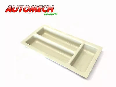 High Quality Cutlery Tray Caravan/Motorhome 360 X 180 X 45mm. (Ivory) • £9.50