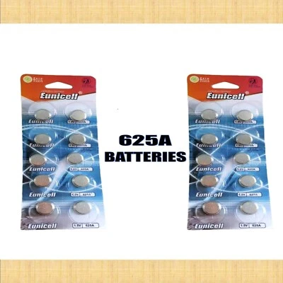 £6.85 • Buy 20 X 625A Batteries LR9 PX625A 1.5V Button Coin Cell Batteries