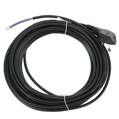 2 Core Electric Mains Power Lead Plug Cable For  QUALCAST Lawnmower 12M XL Long • £18.97