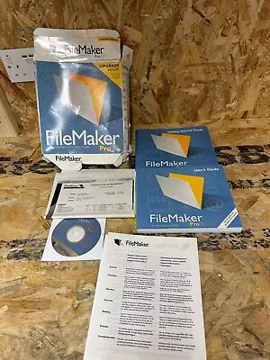 Filemaker Pro 5.5 Upgrade With Serial Number For Mac - NEW • £30