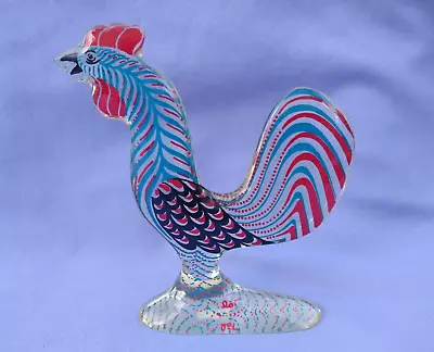 Abraham Palatnik Mid Century Modern Lucite 3&3/4  Rooster Sculpture • $49.95