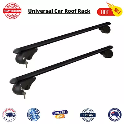 Roof Racks Black Fits Subaru Forester 1997-2021 Car Top Cross Bars Pair New AU • $97.09