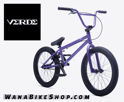 Verde A/v Bmx Street Bicycle Purple • $419.99