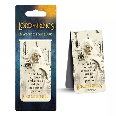 Lord Of The Rings (Gandalf) Magnetic Bookmark • £2.99