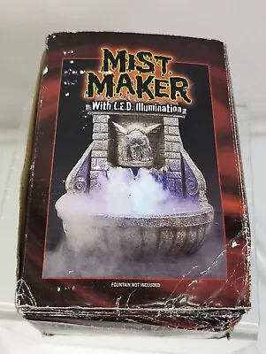 Mist Maker With LED Light Halloween Prop - Very Good Condition! • $14.99