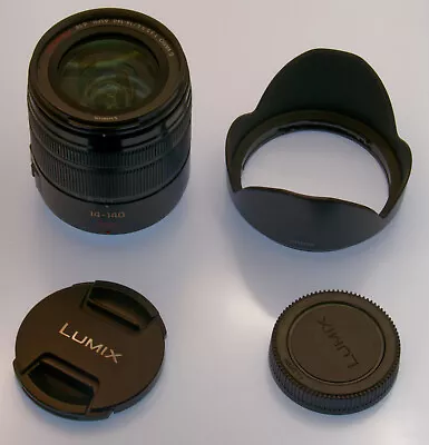 Panasonic LUMIX G H-FS14140 14-140mm F/3.5-5.6 Zoom Camera Lens - Micro Four... • £225