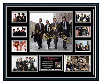 The Beatles Signed Photo Limited Edition Framed Memorabilia • $129.99