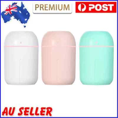 $13.17 • Buy 330ML Mini Ultrasonic Air Humidifier Silent Portable USB Essential Oil Diffuser 