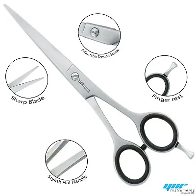 Professional Hairdressing Scissors Barber Salon Hair Cutting Razor Sharp Bld • £4.99