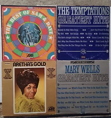 60's Soul Music Greatest Hits Sam &Dave Temptations Aretha Franklin Mary Wells • $24.50
